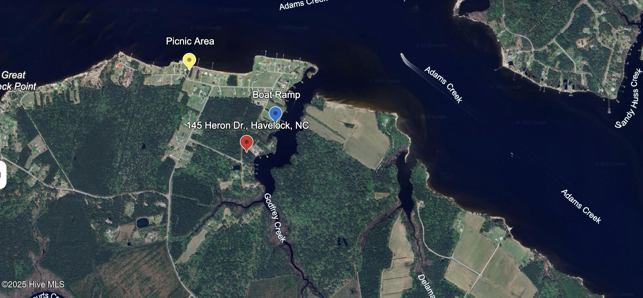 Picnic/Beach, Ramp & Lot locations