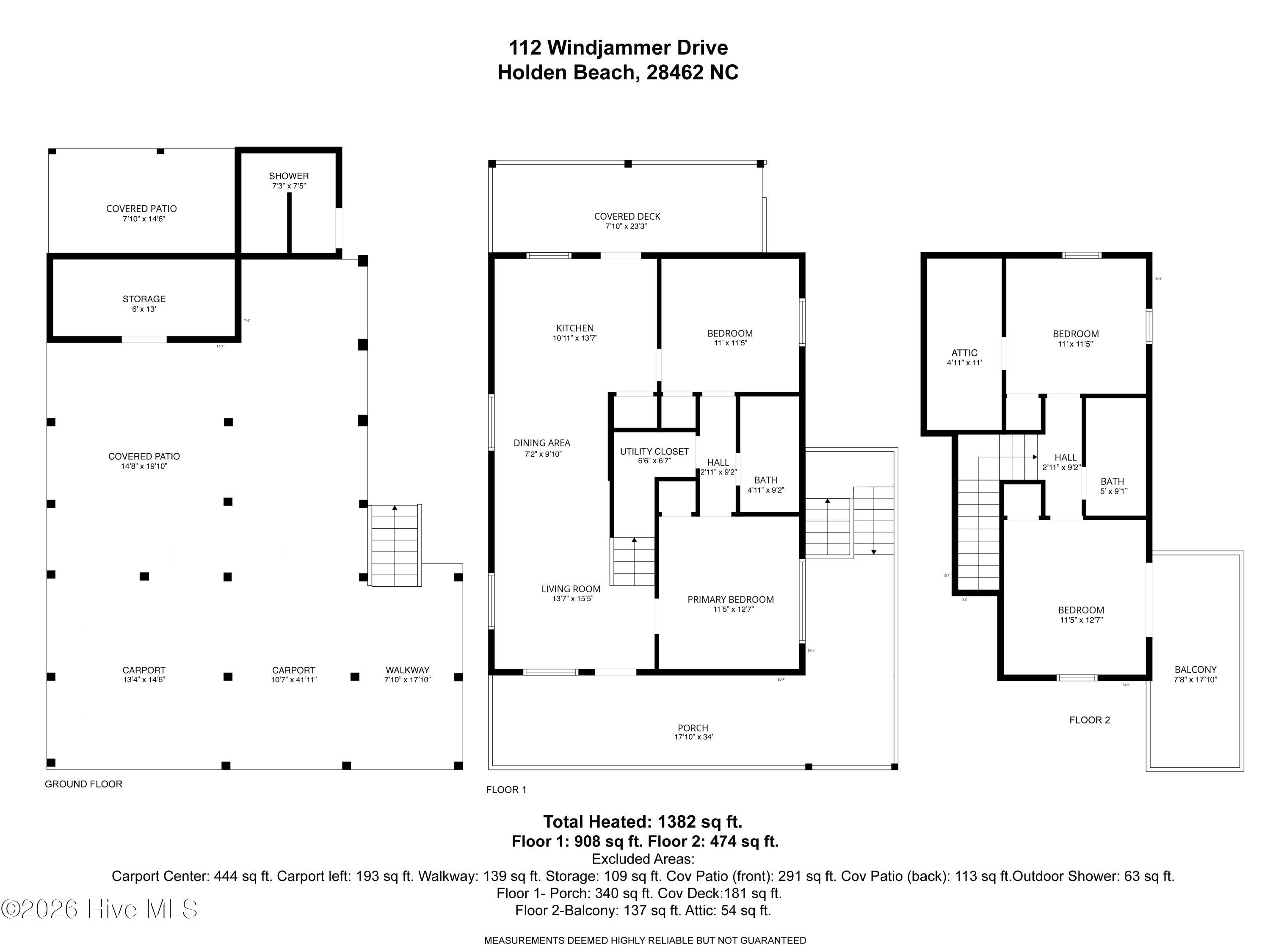 Homes For Sale - 112 Windjammer Drive<br/> Holden Beach, NC 28462
