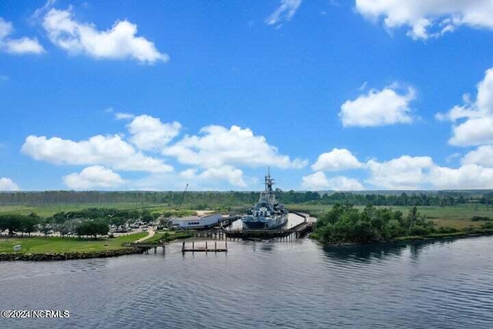 USS Battleship NC in downtown Wilmington