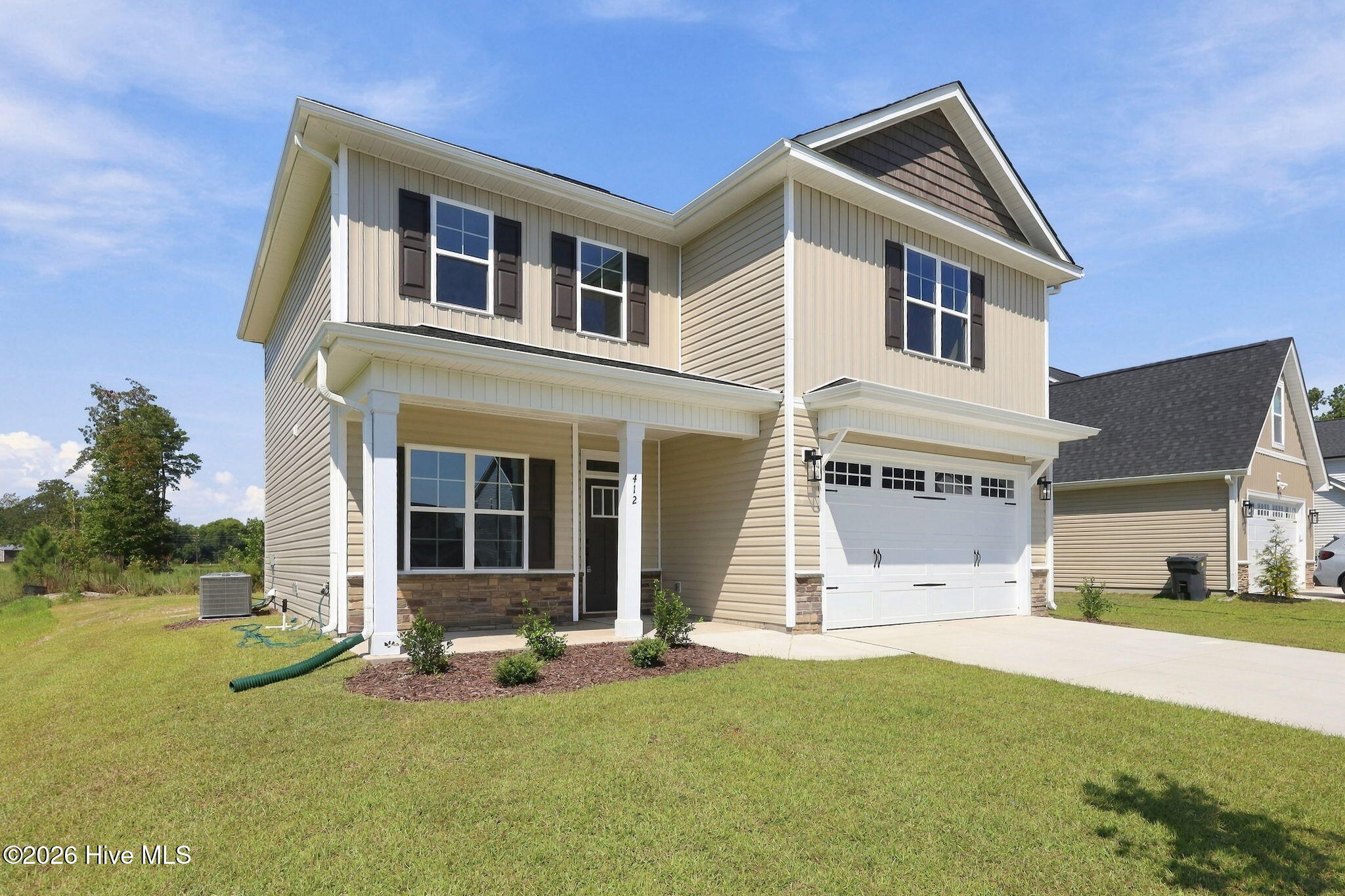 Exterior photo of 412 Whitestone (Lot 284) Drive, Fayetteville, NC 28312. MLS: 100575317