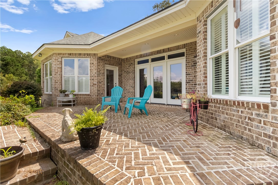 Uncovered Porch - Backyard