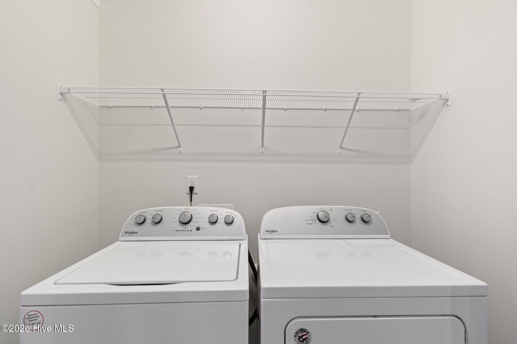 Comes with Washer + Dryer