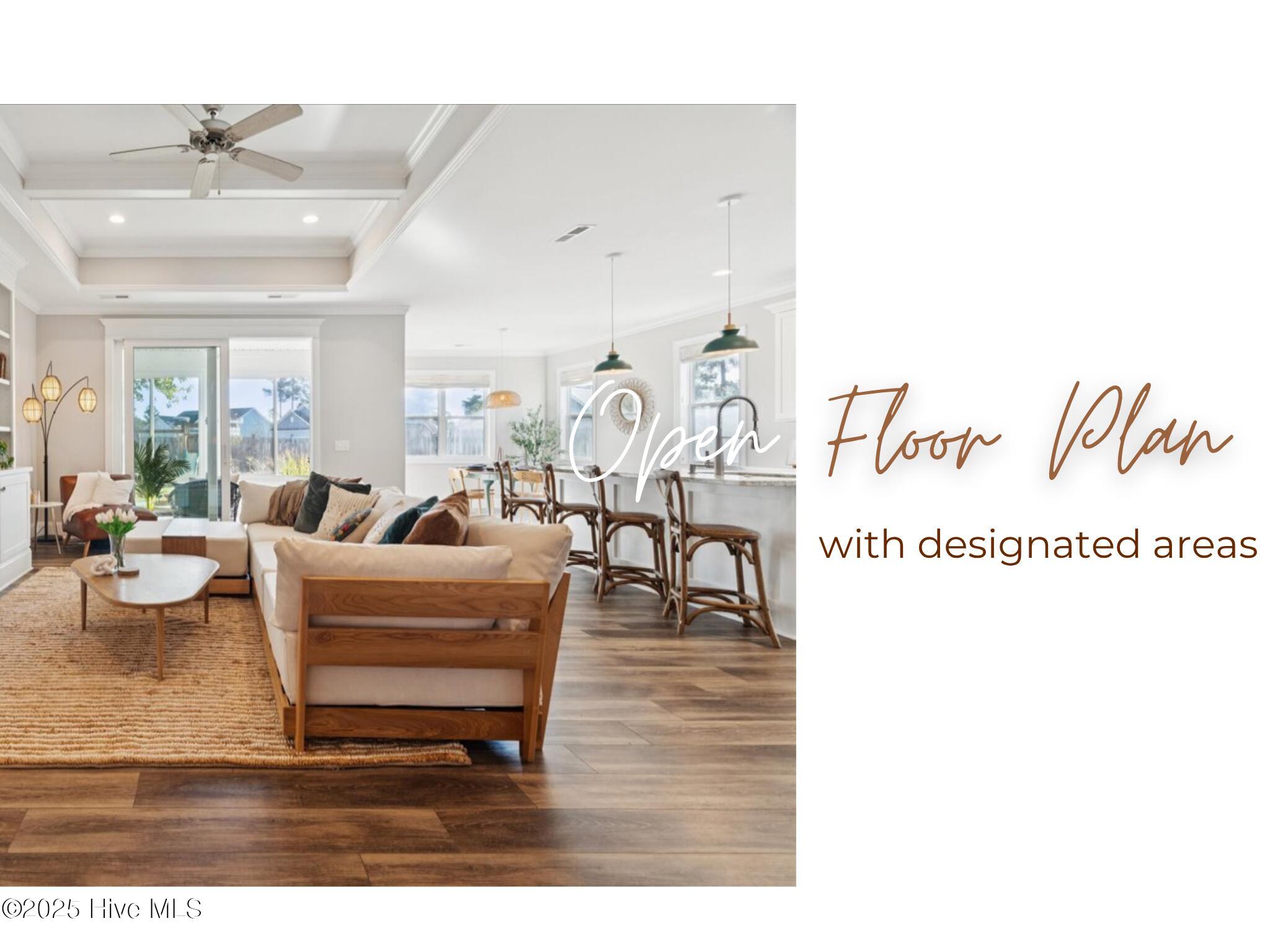 186 Autumn Breeze Lane NE, Bolivia, NC 28422 – photo 15: 186 Autumn Breeze Lane - tray ceilings