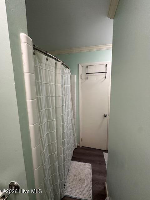 Hall bath tub/shower combo