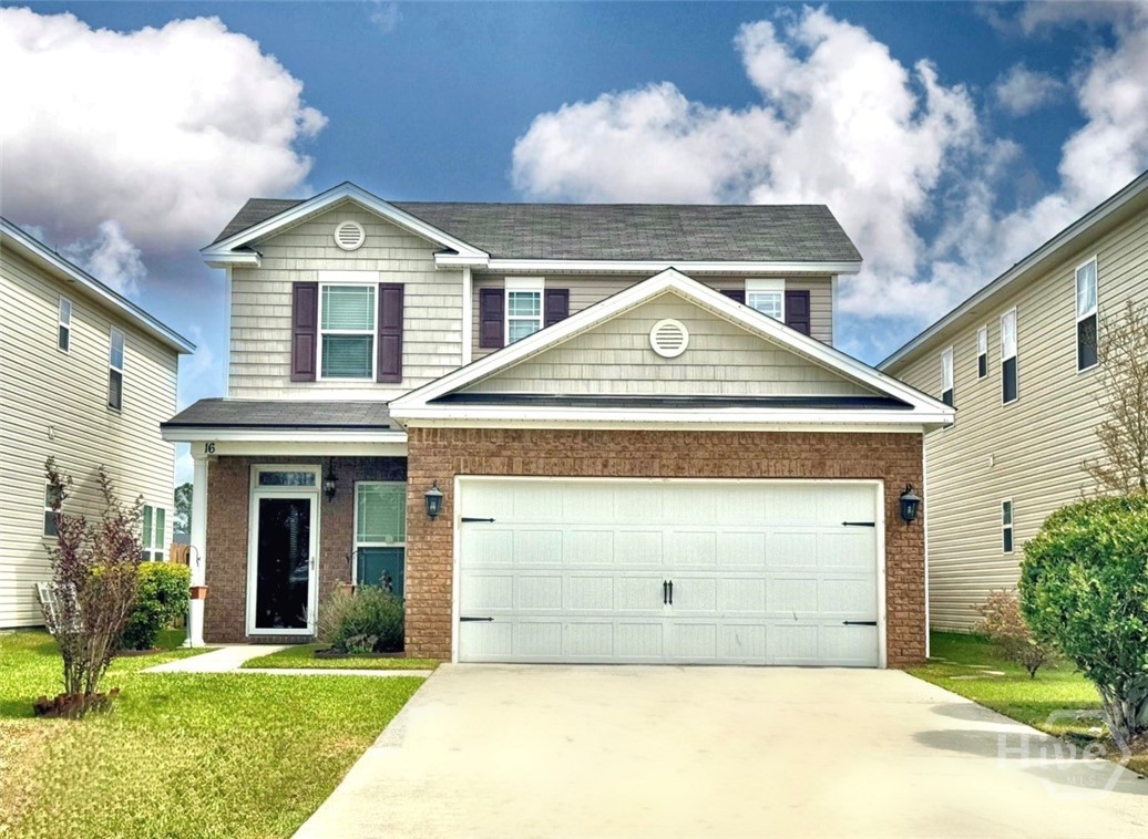 Front of Home with Two-Car Garage