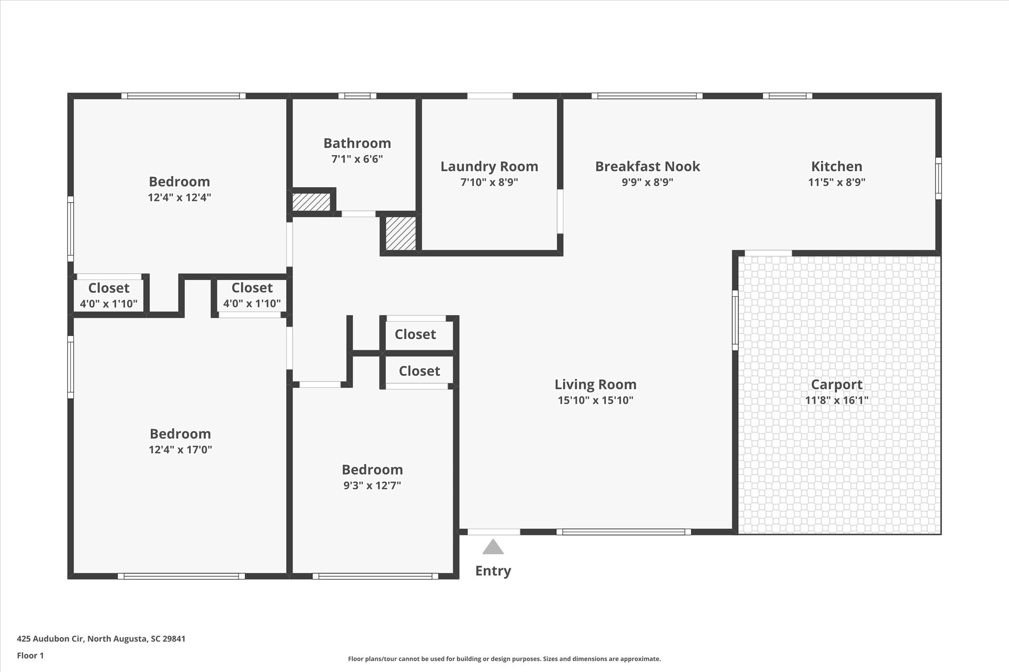 Homes For Sale - 425 Audubon Circle<br/> North Augusta, SC 29841
