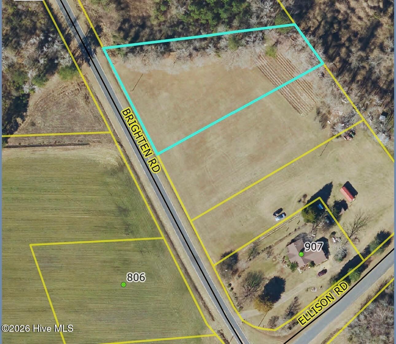 Exterior photo of 0.92 Ac Brighten Road, Riegelwood, NC 28456. MLS: 100585846