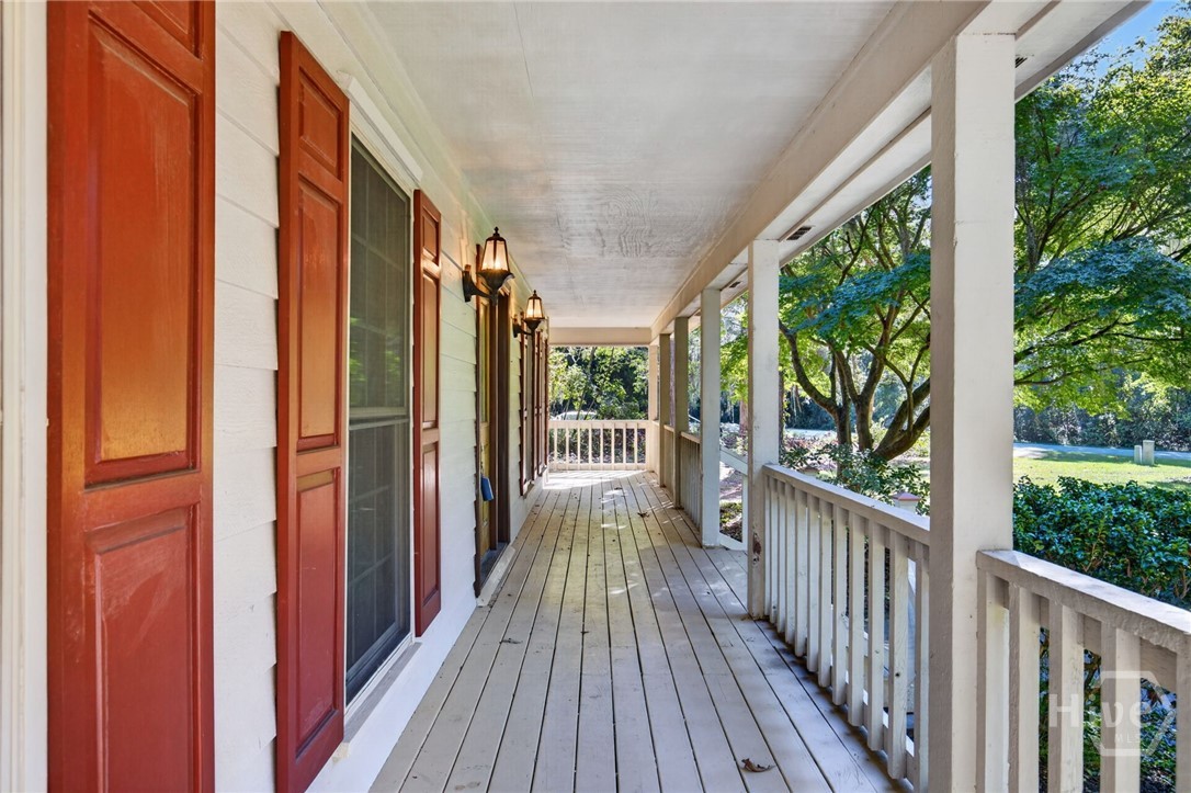 Covered porches