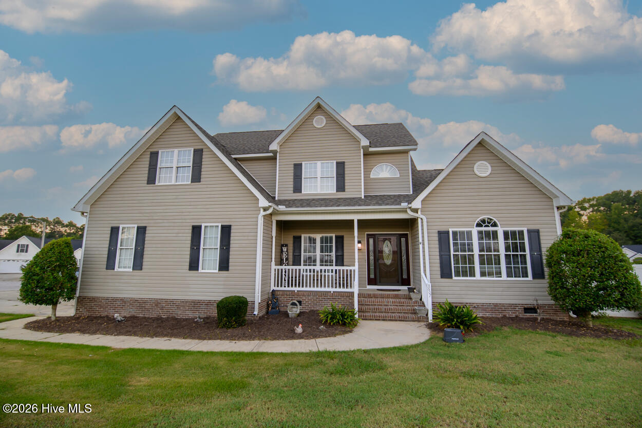 Exterior photo of 3607 Trotters Drive W, Wilson, NC 27893. MLS: 100601924