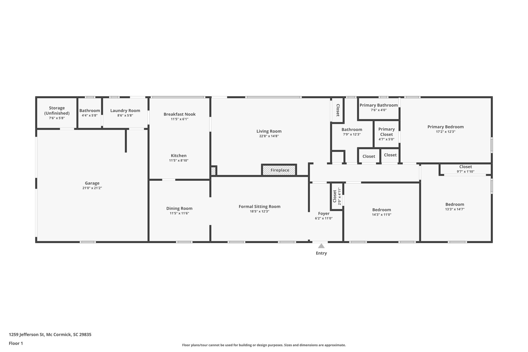 Property at 1259 Jefferson Street