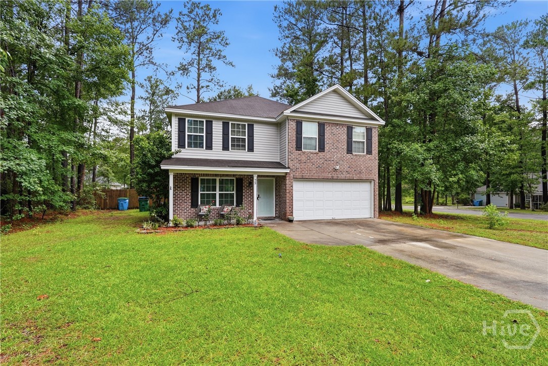 Welcome to this beautifully maintained, NON-HOA, move in ready home!  With over 2800 SQF, 5 bedrooms and 2.5 bathrooms, this home will have plenty of space for the entire family.  The open floor plan starts with the living and dining area which expands into a beautifully updated family room. The large kitchen has all the counter space you'll ever need!  The second floor hosts an extra-large master bedroom that comes with a large walking closet and large ensuite with double vanities and separate shower.  There are four additional spacious bedrooms on the second floor.  The back yard is completely fenced in for privacy and with the large corner lot you'll have plenty of backyard.  This home is in the center of Rincon, but away from the traffic.  It is 5 minutes to shopping and close to the airport and the Savannah ports!