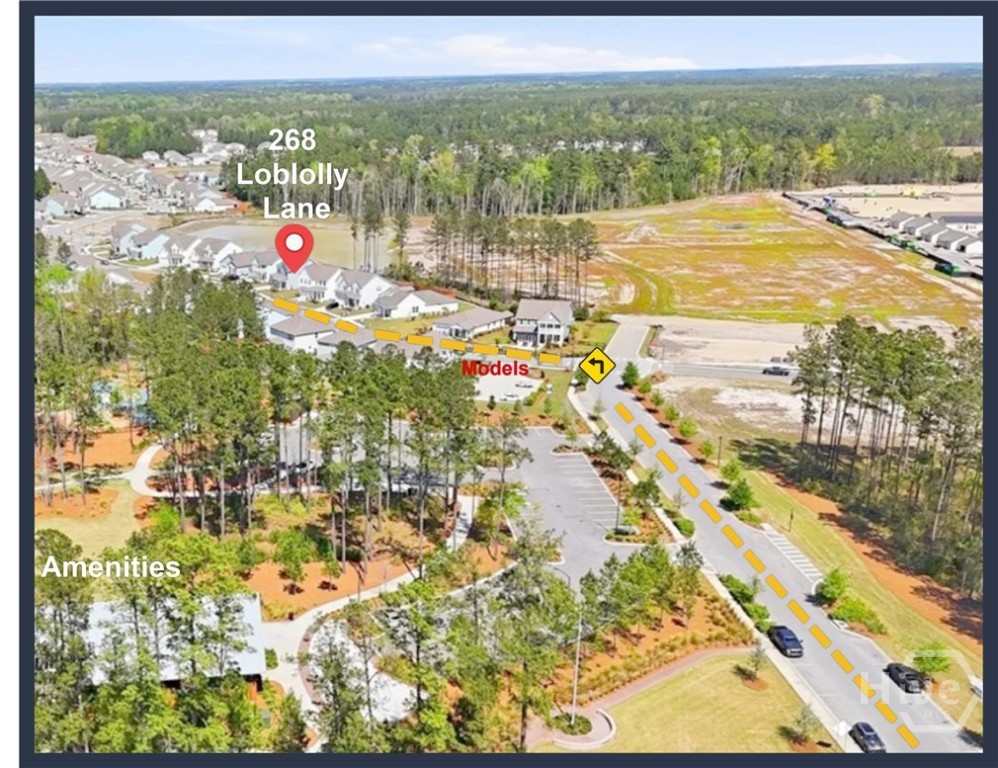 Location of Home near Amenity Center