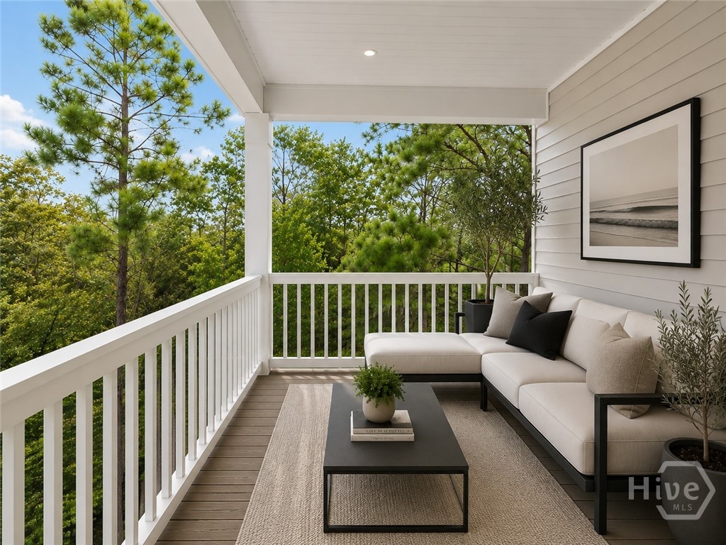 Virtually staged to help illustrate the home's design potential.