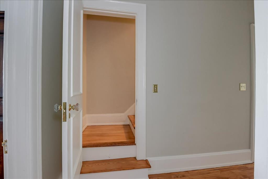 stairway to third level