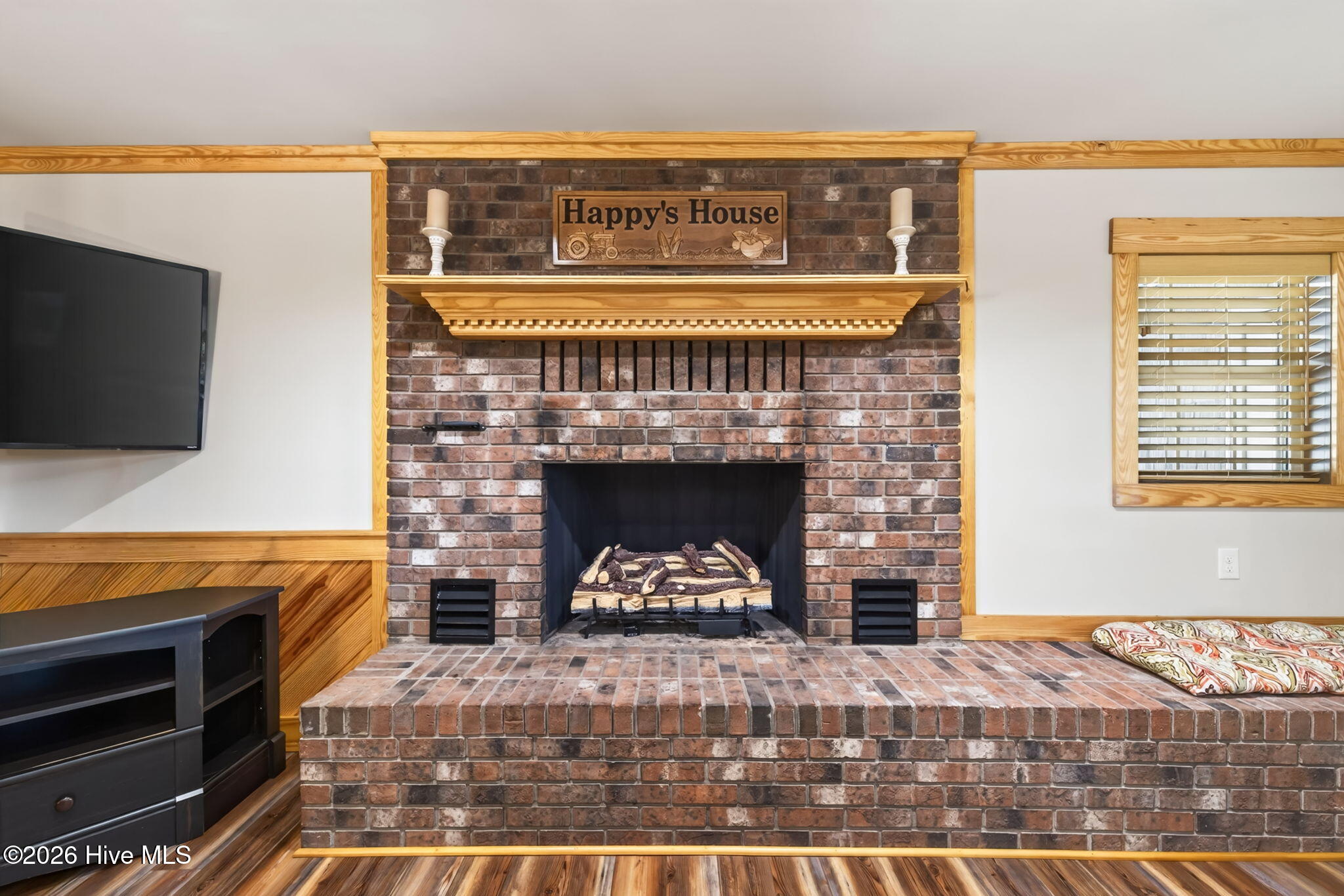 Fireplace in the Happy House