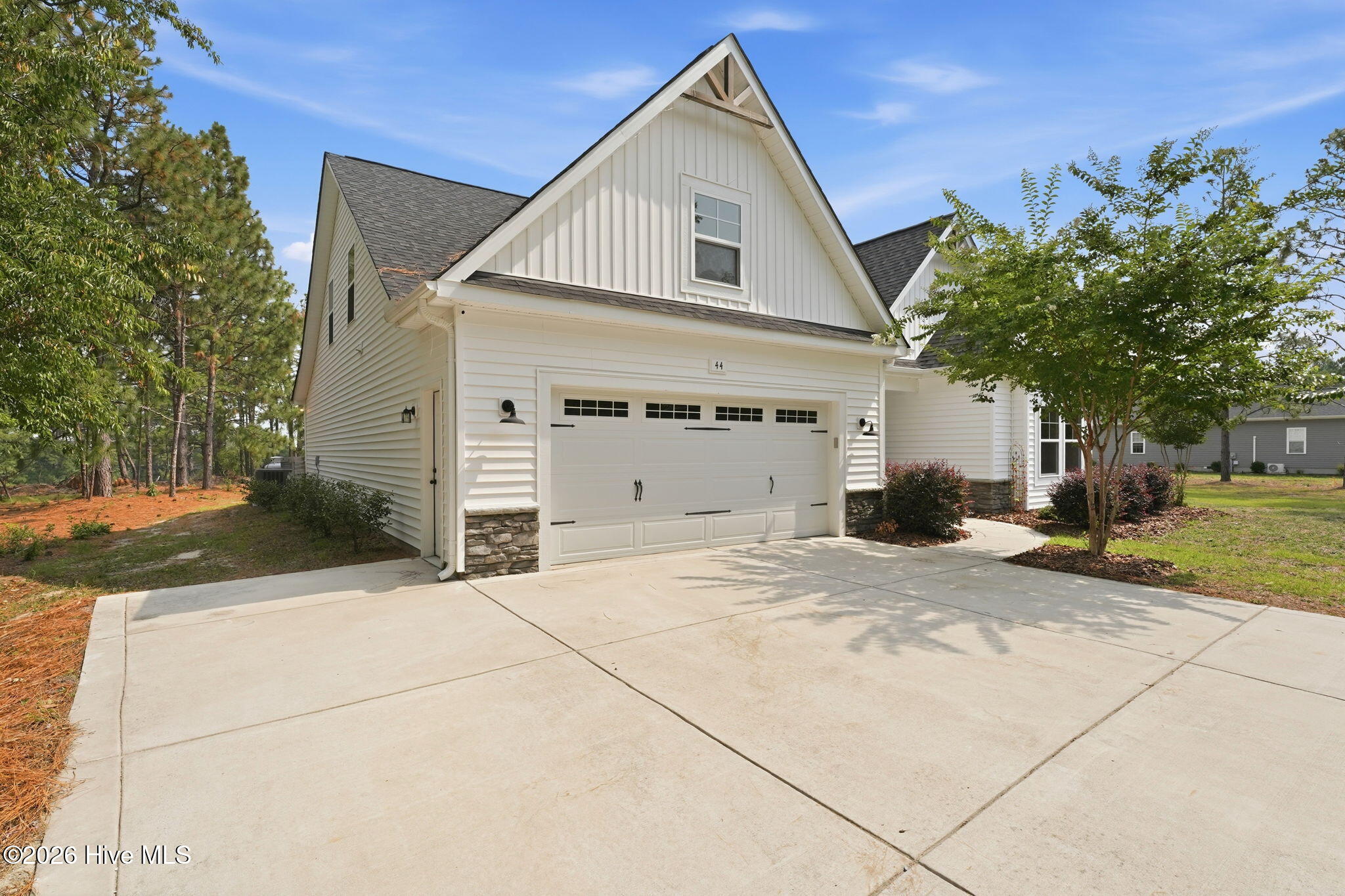 2-car garage PLUS an additional parking pad!