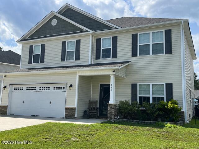 Exterior photo of 854 Dynasty Drive, Jacksonville, NC 28546. MLS: 100578927
