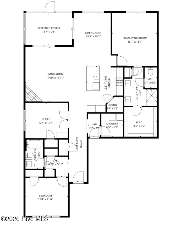 Exterior photo of 1001 Alizarin Lane, New Bern, NC 28562. MLS: 100557999