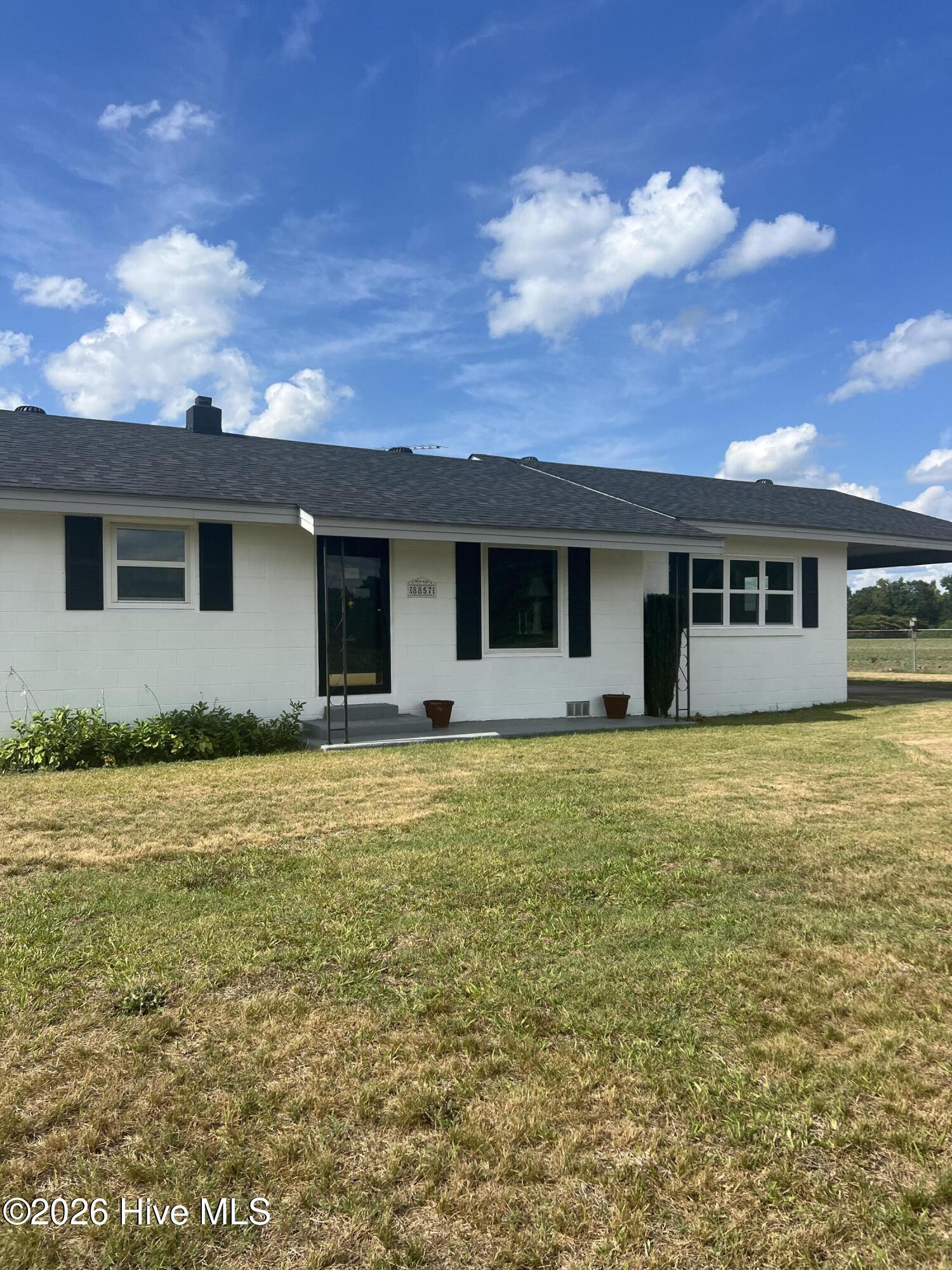 Exterior photo of 8857 Robbins Road, Rocky Mount, NC 27803. MLS: 100583203