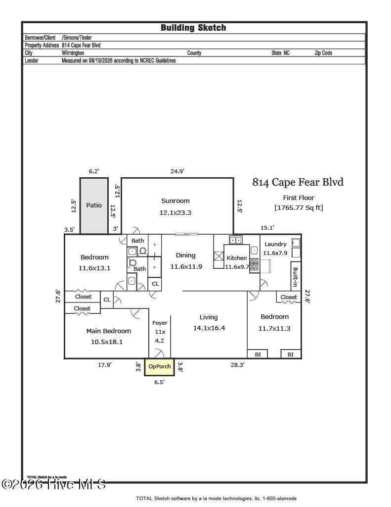 3rd image of 814 Cape Fear Blvd, Carolina Beach, NC 28428 | MLS# 100596087