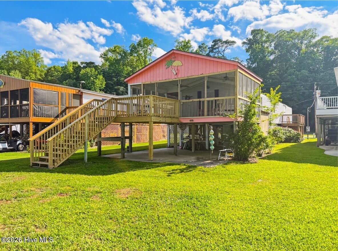 Front Deck and Porch
