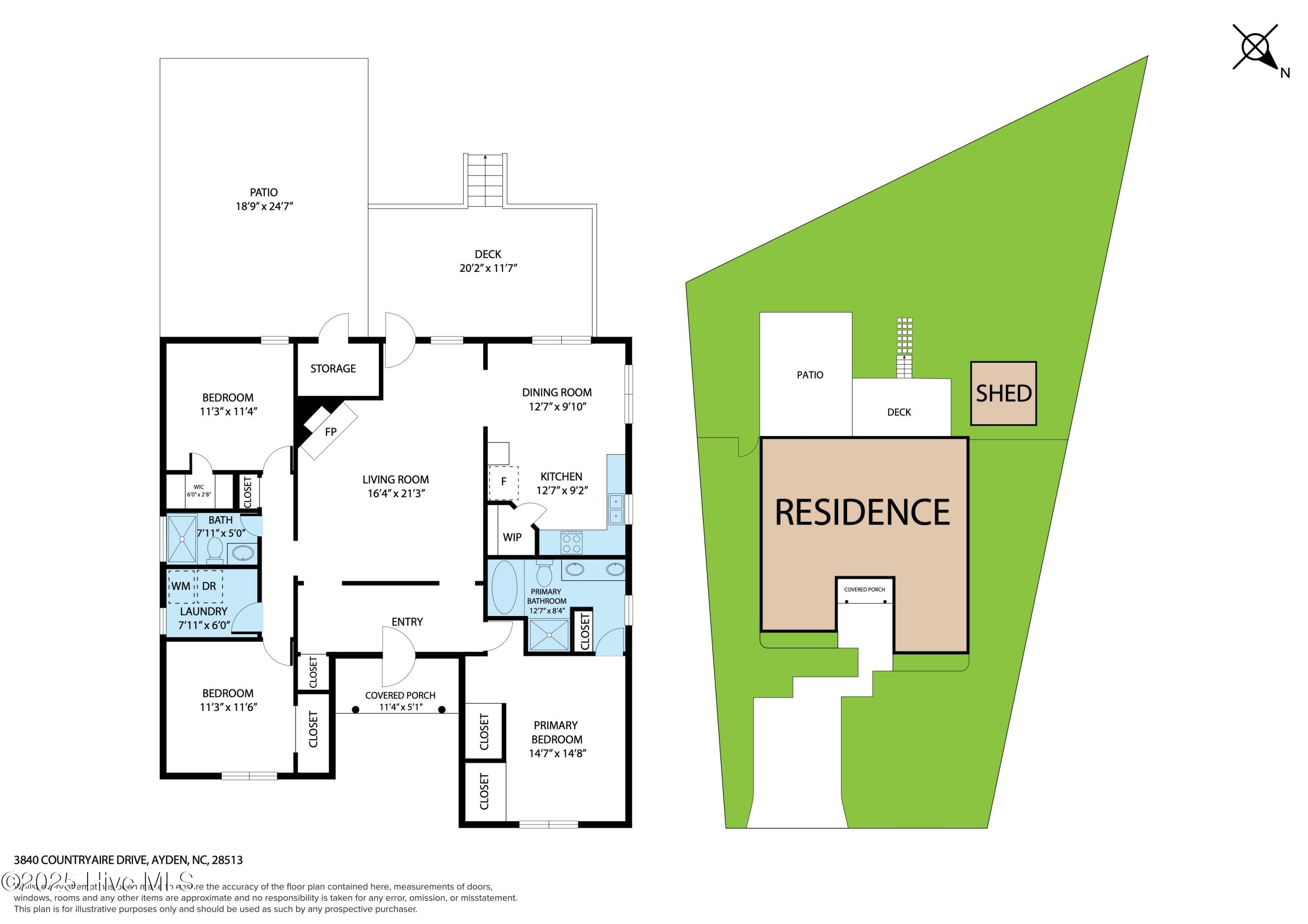 Homes for sale in Ayden, NC | 3840 Countryaire Dr, Ayden, NC 28513 | MLS# 100536172