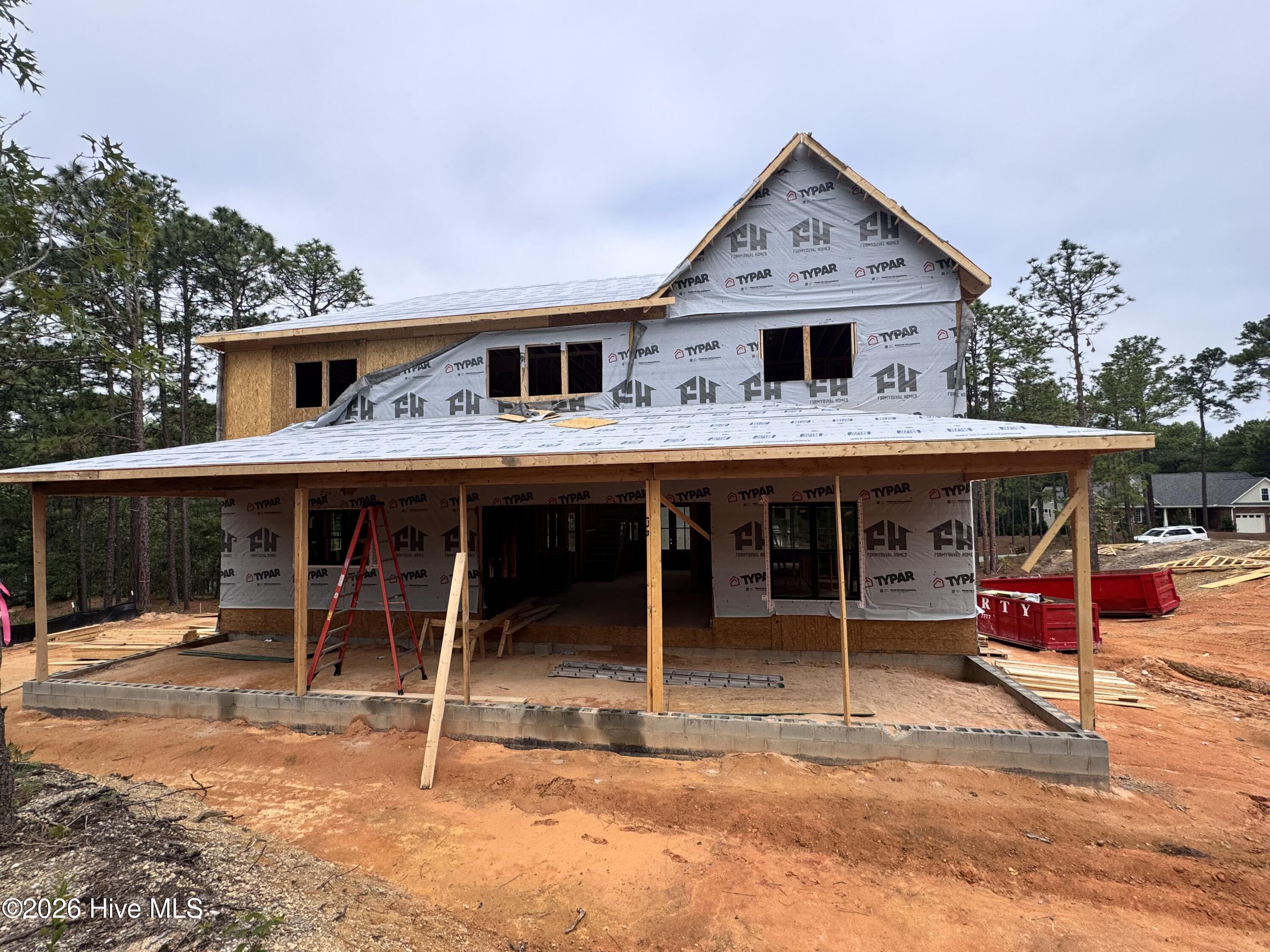 Exterior photo of 132 Owens Circle, West End, NC 27376. MLS: 100557036