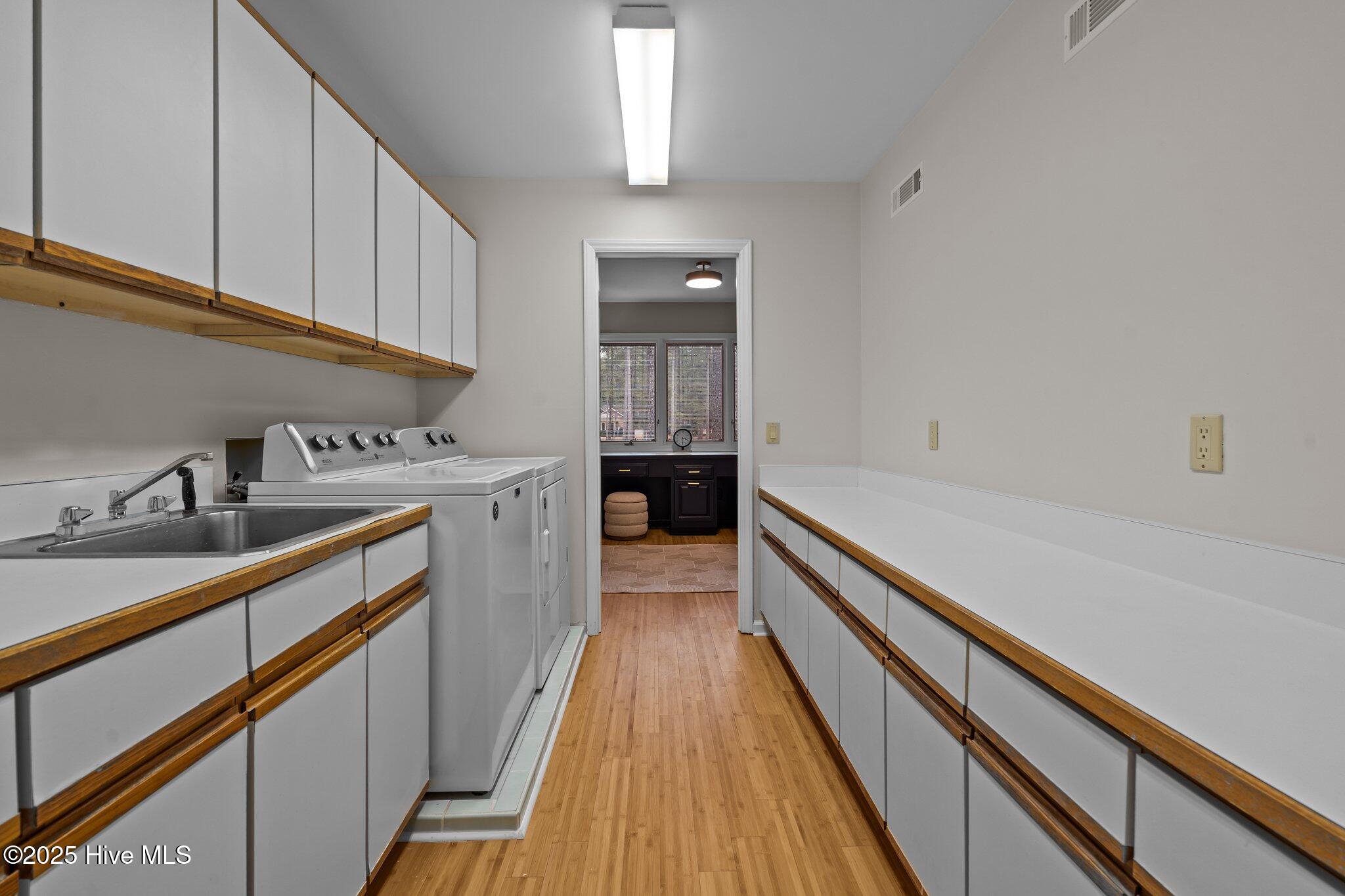 Laundry room, off primary bedroom