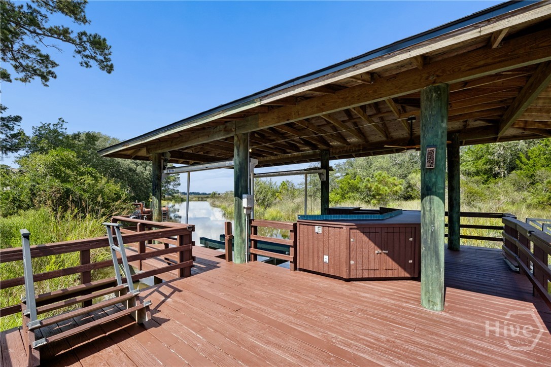 A private dock, slip and ramp. What more could you ask for?