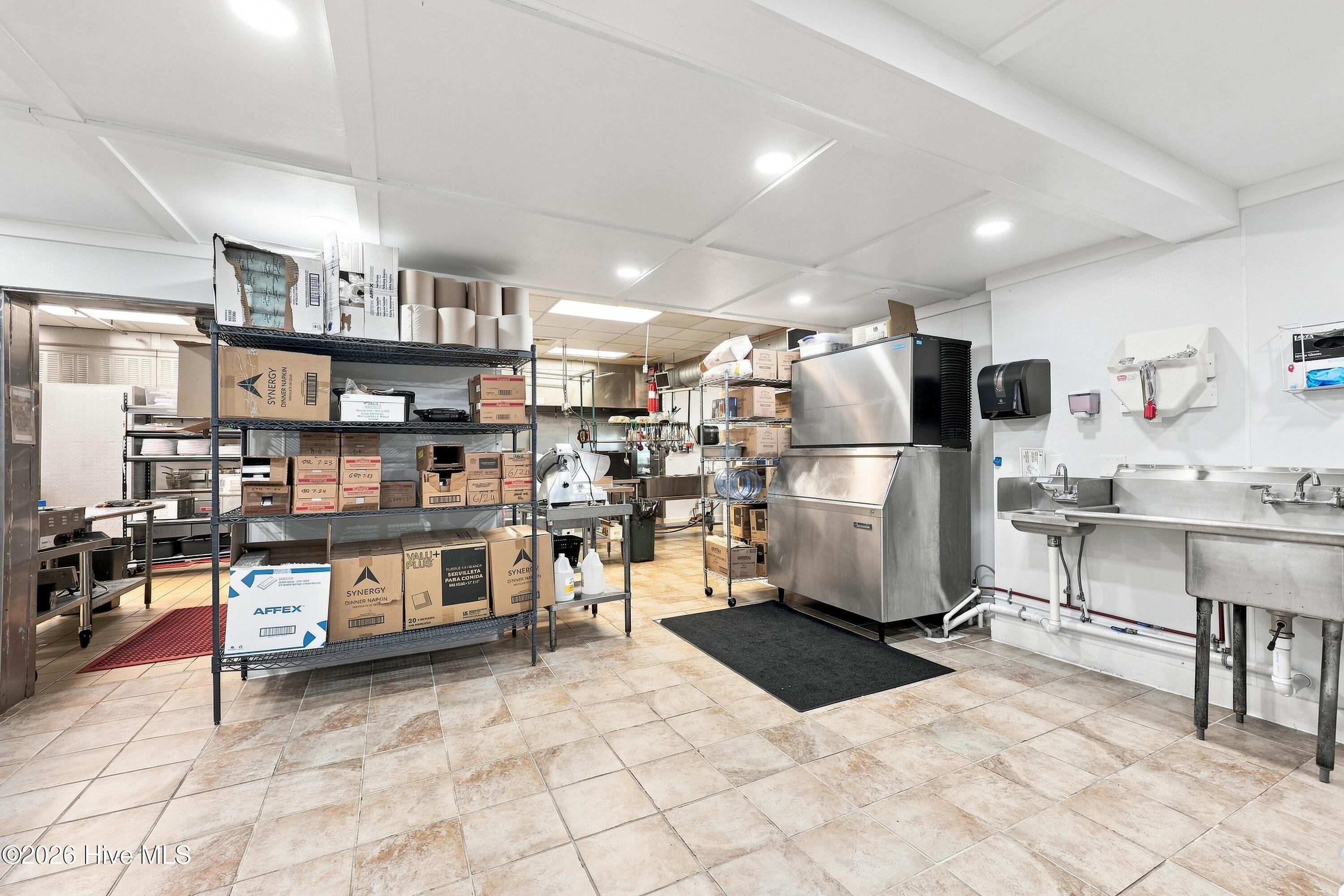 Additional kitchen.