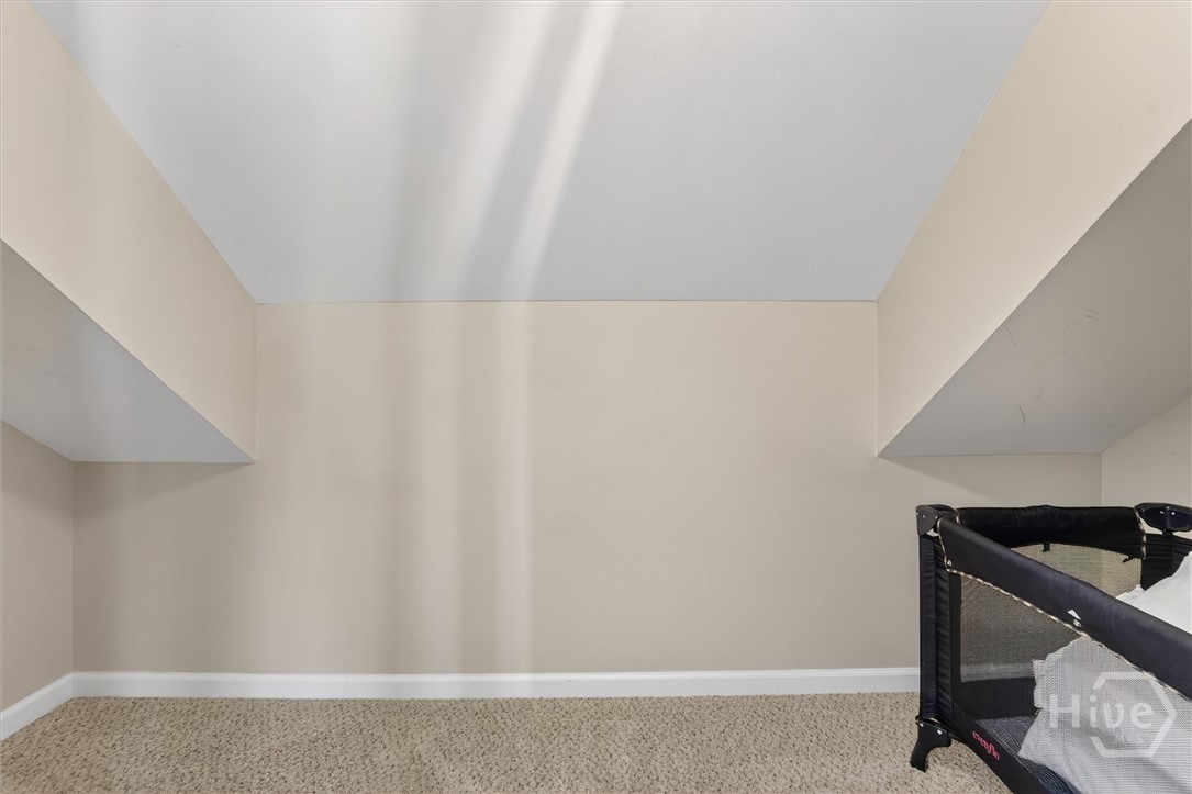 Large walk-in storage closet on second floor