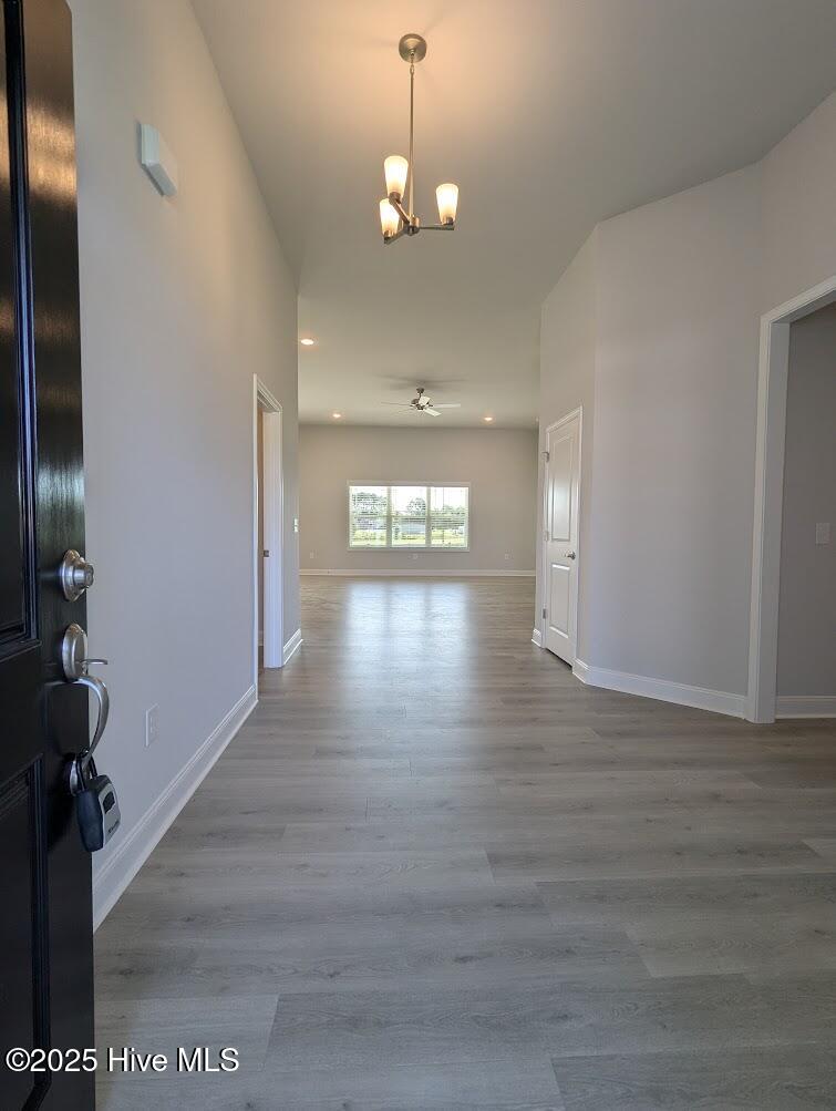 model home foyer
