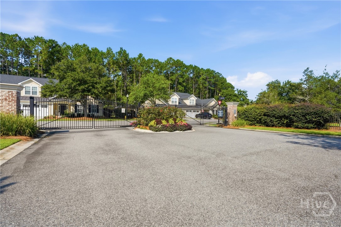 Gated Entrance to The Villas
