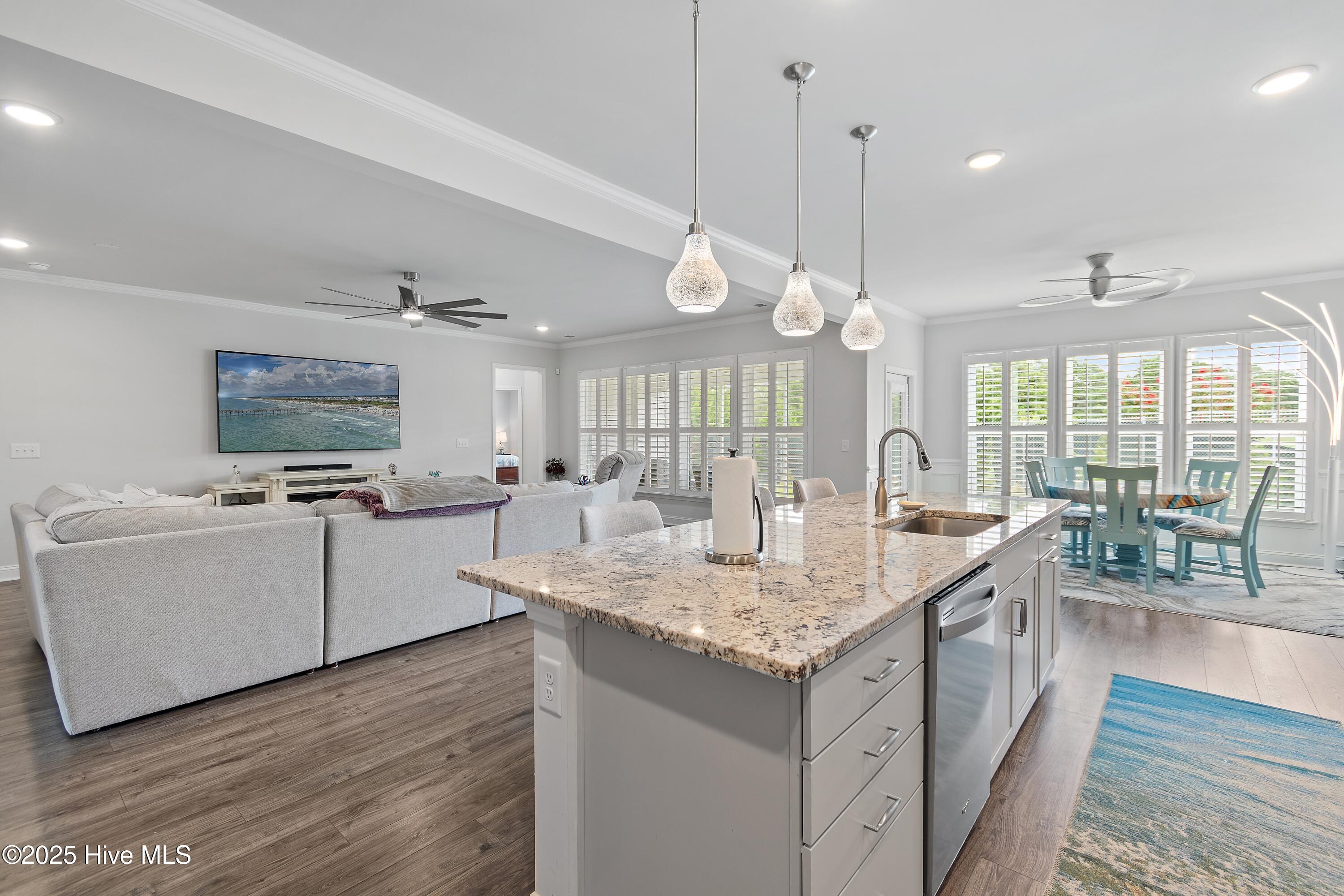 85 Eagle Claw Drive, Calabash, NC 28467 – photo 17: Kitchen to LR