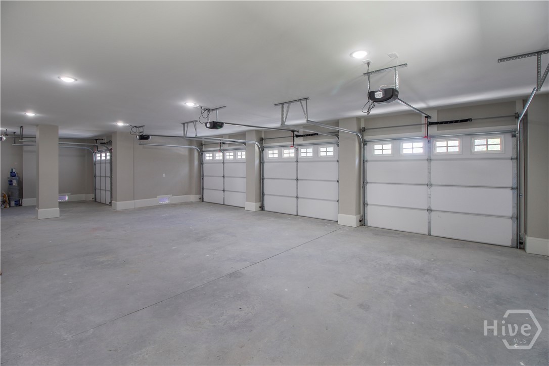 3 car + golf cart garage - heated cooler with mini split