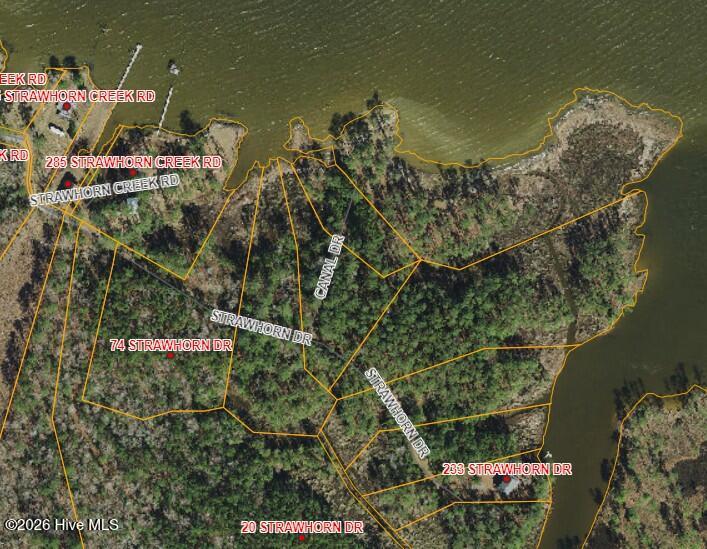 Exterior photo of Lot 2 & 3 Strawhorn Creek Road, Aurora, NC 27806. MLS: 100589300