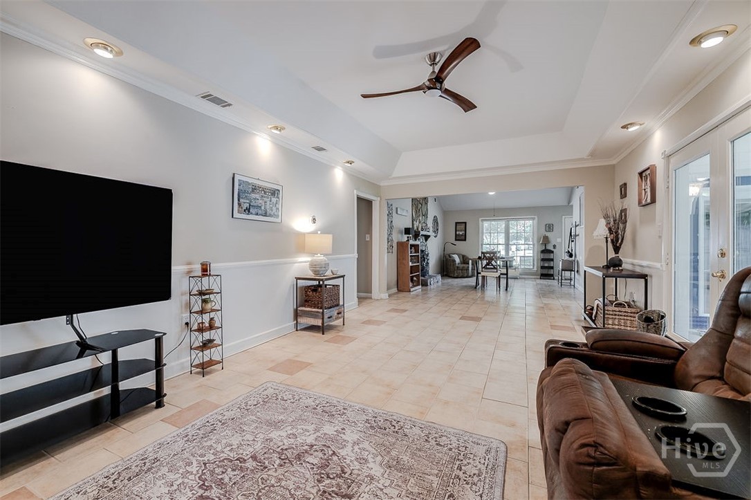 Also, low maintenance tile flooring throughout the main areas of the home and new LVP flooring in the other rooms, no carpeting