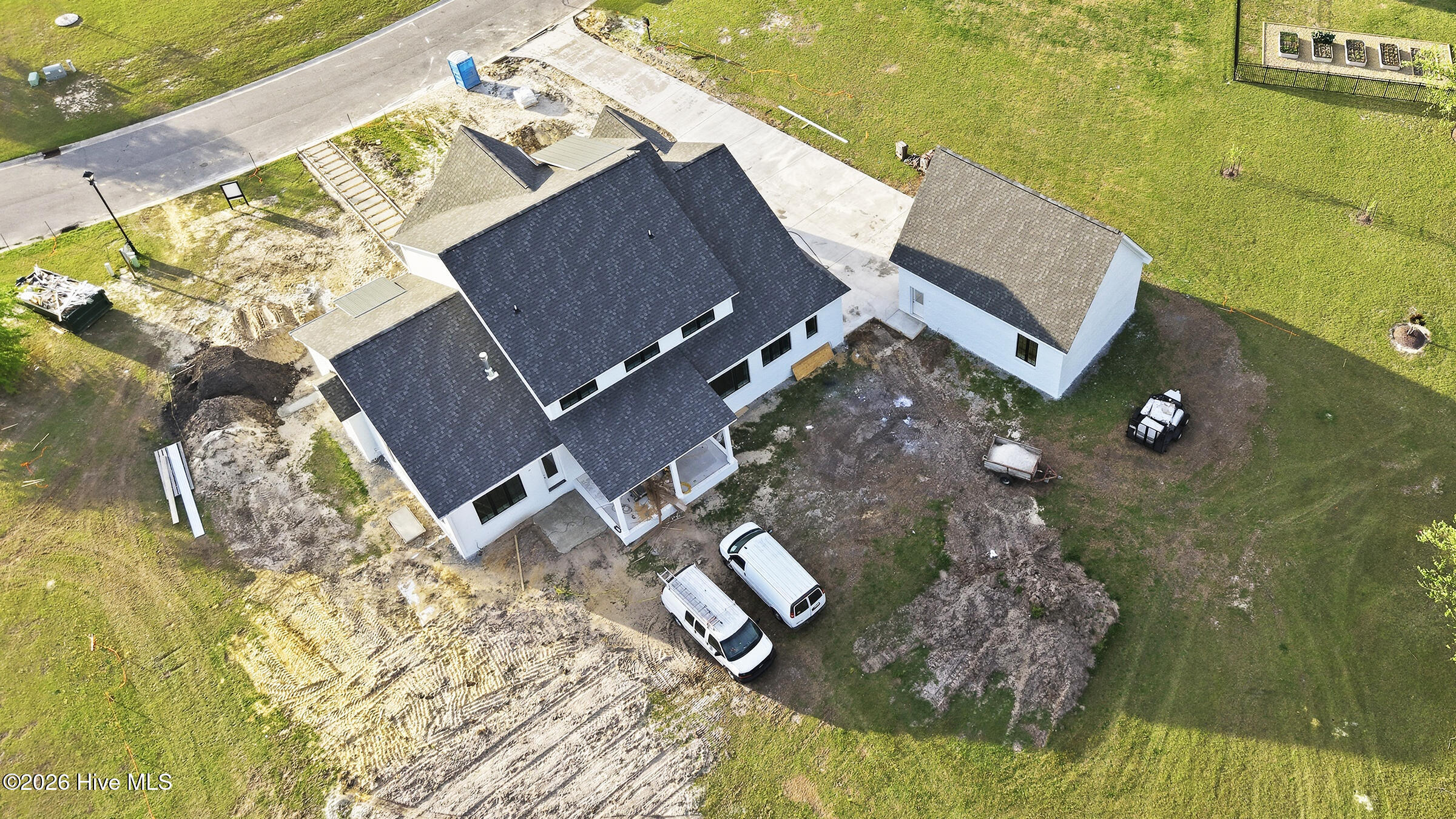 backyard has plenty of room for future pool