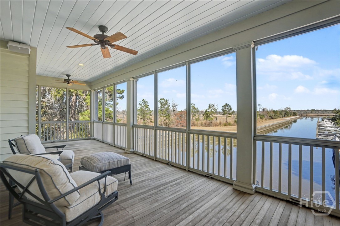 Primary Covered Level Porch