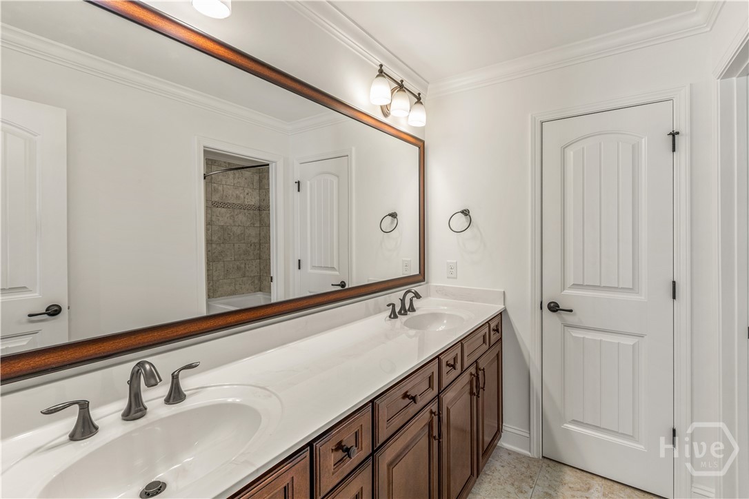 Double Vanity in Upstairs Bath Two