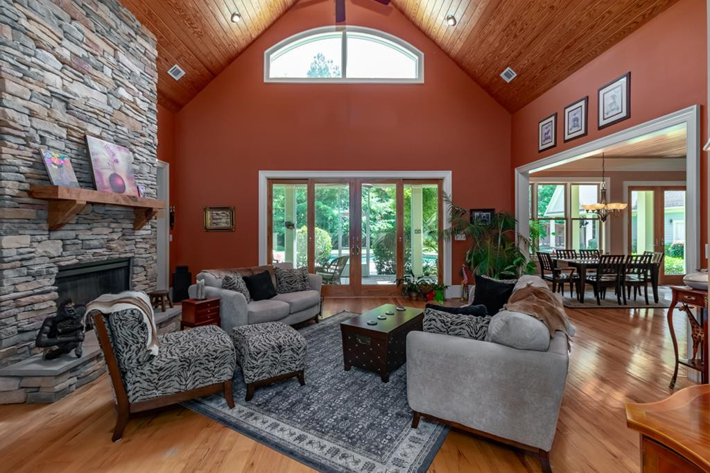 Great Room w/ view of Dining /Flex area
