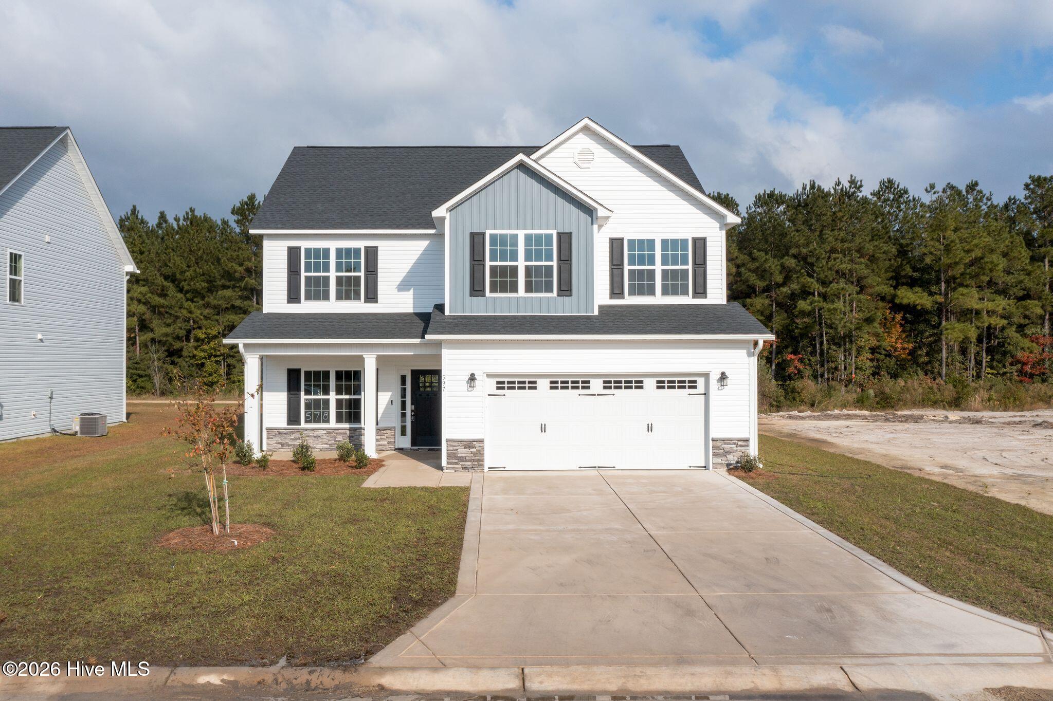 Photo 1 of Single family home for sale at 597 Appalachian Trl S, Jacksonville, NC 28546 | MLS# 100573838 | Listing updated on 2026-10-29