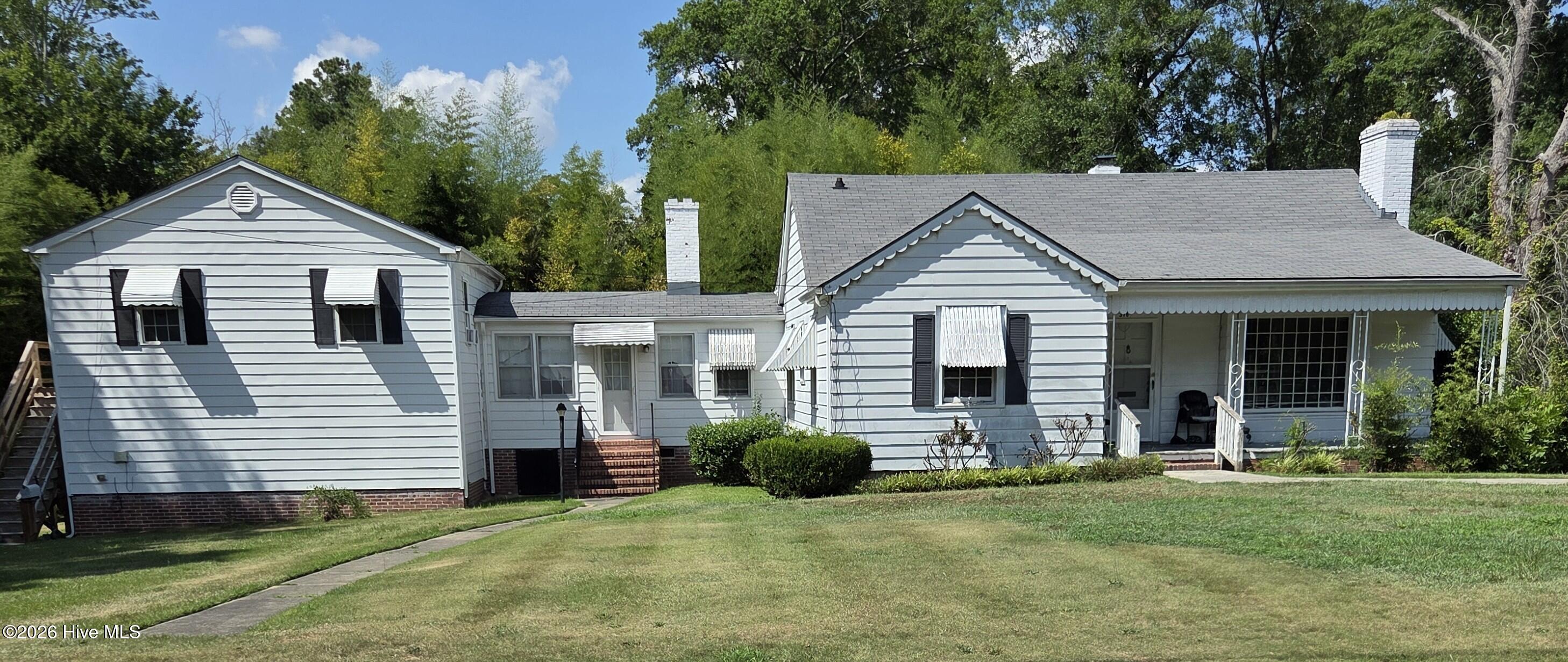Exterior photo of 316 Sherwood Avenue, Kinston, NC 28501. MLS: 100590529