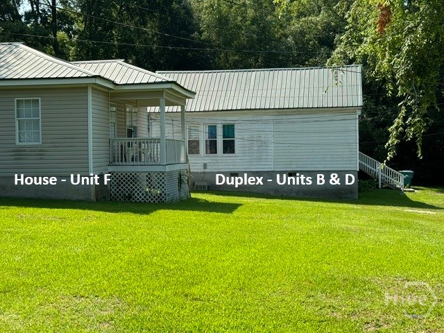 House - Unit F and Duplex - Units B & D
