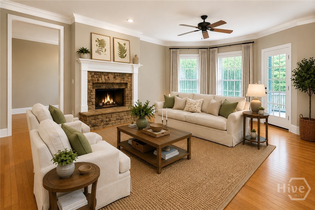 Virtually Staged keeping room