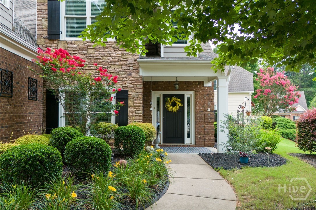 Covered Front Porch - A welcoming front porch over