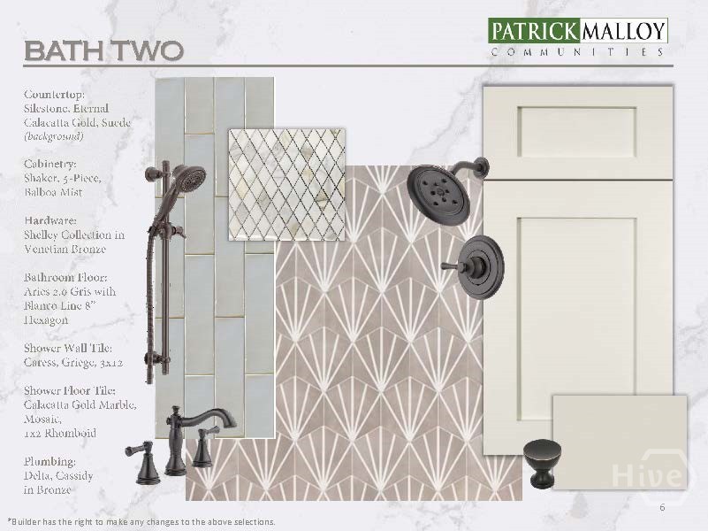 Sample Photo -  Items reflected may be comparable changes to materials throughout the build based upon availability and the Seller/Builder reserves the right to make substitutions of equal or greater quality without notice.