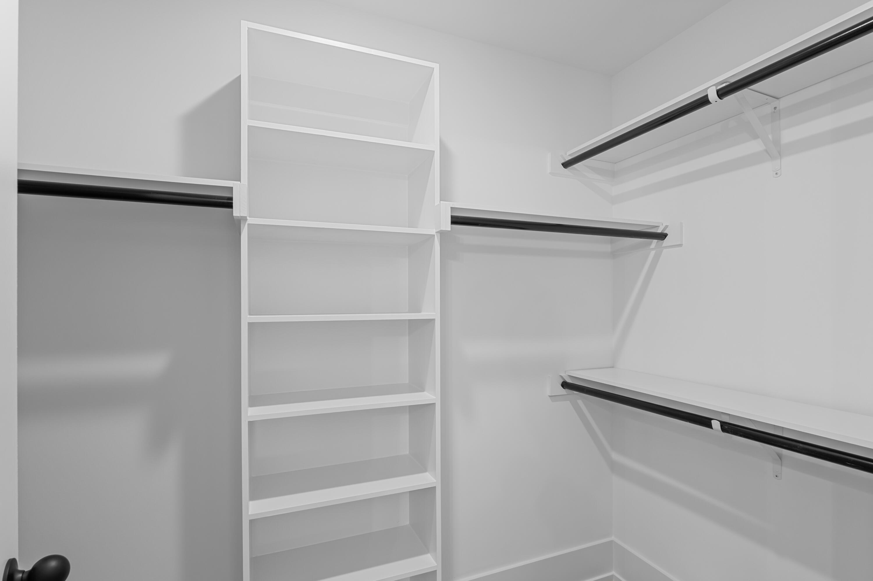 Wooden Shelving Throughout