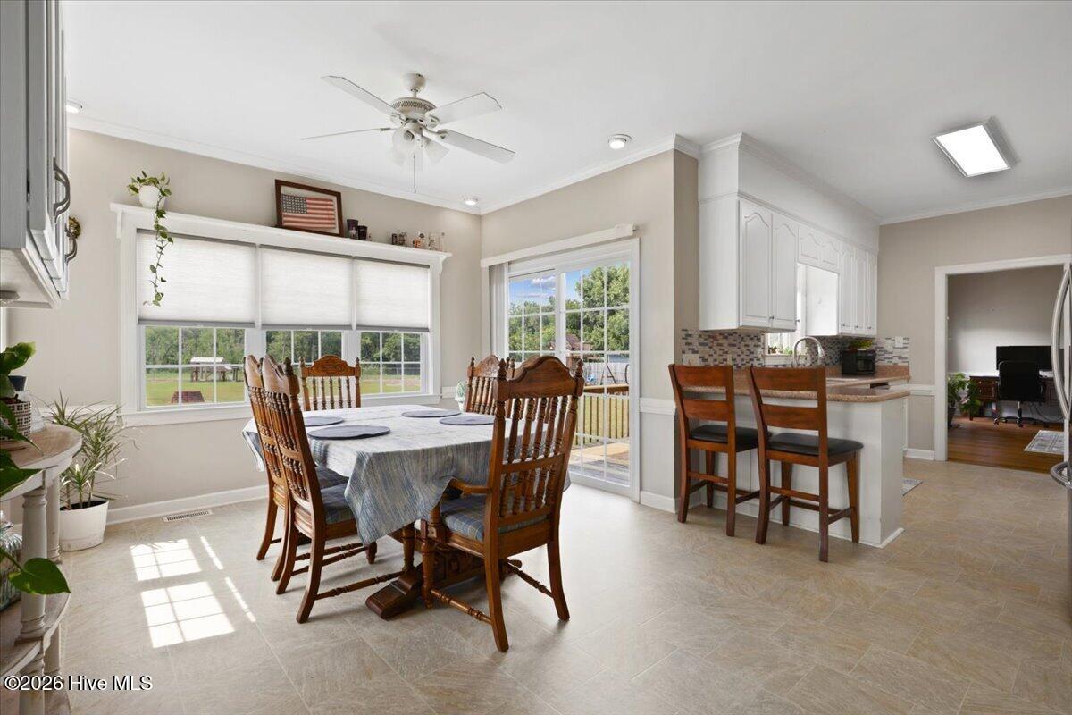 Large open kitchen
