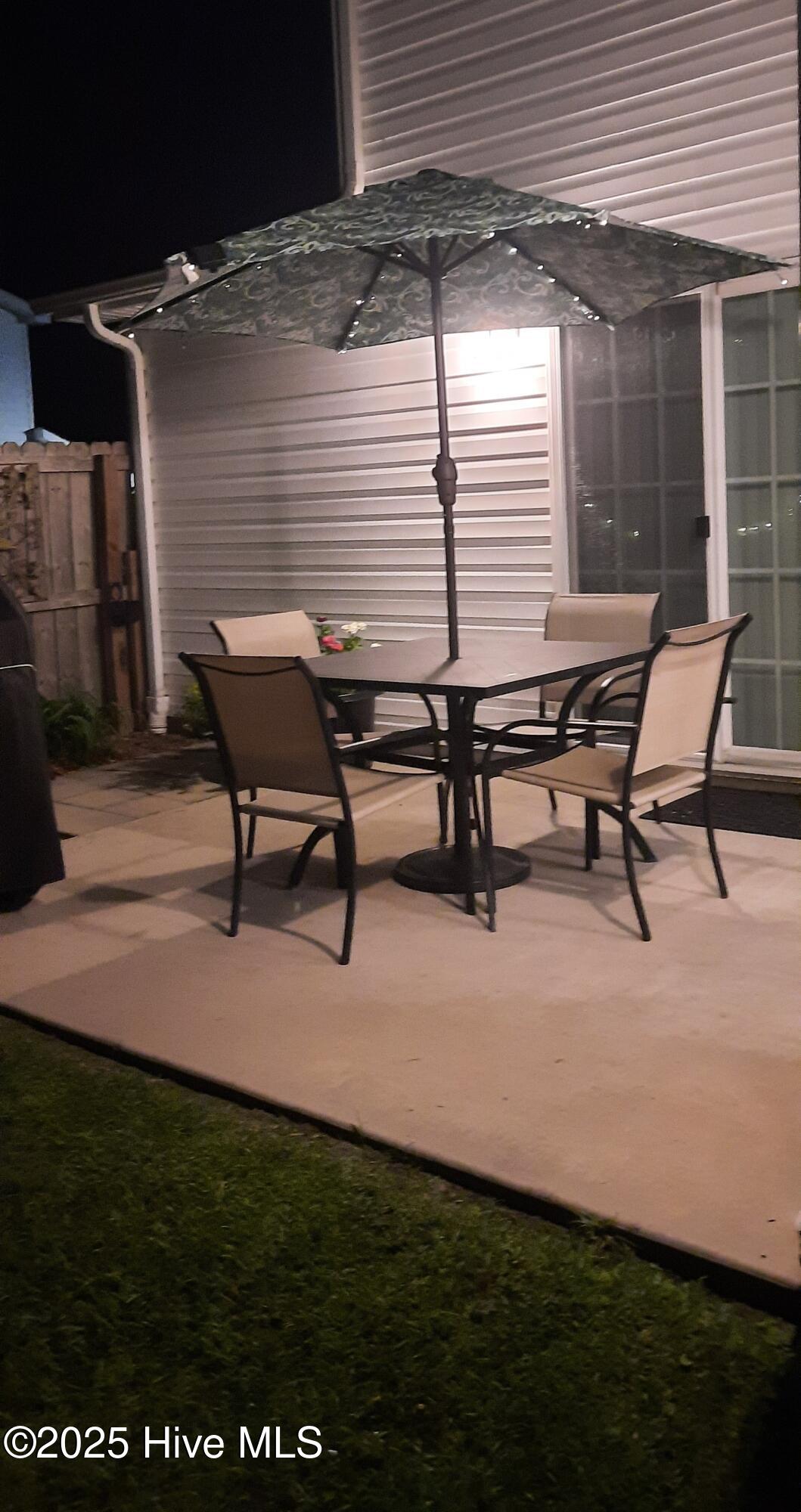 137 Jessie Circle, Hubert, NC 28539 – photo 10: 9 Evening patio view